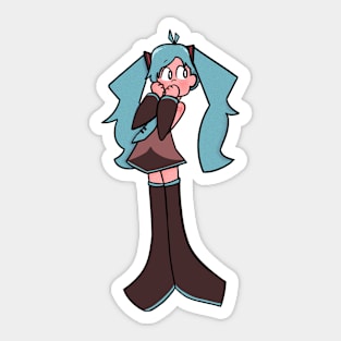 Have some fun with Miku Sticker